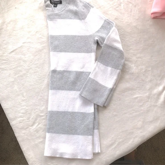 Banana Republic Rugby stripe crew neck Pima cotton/Cashmere Sweater SP - Picture 9 of 11